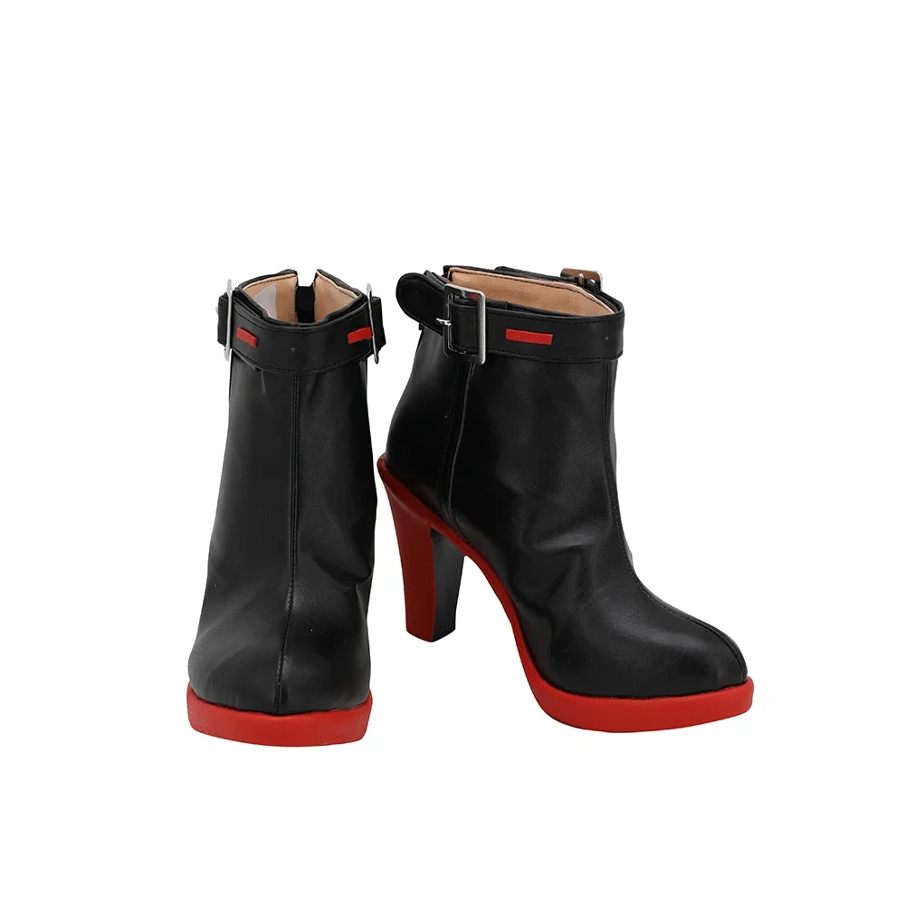 Сапоги для косплея Arknights LEIZI черные туфли на высоком каблуке индивидуальный заказ