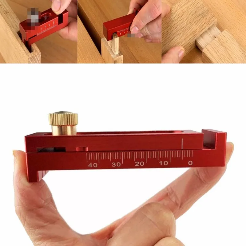 

Special Aluminum gauge woodworking high alloy woodworking quality depth ruler depth measuring ruler