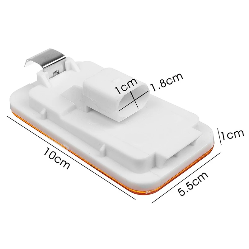 40 шт. 24 В автомобильные фонари для грузовиков 4 светодиода янтарный индикатор Volvo
