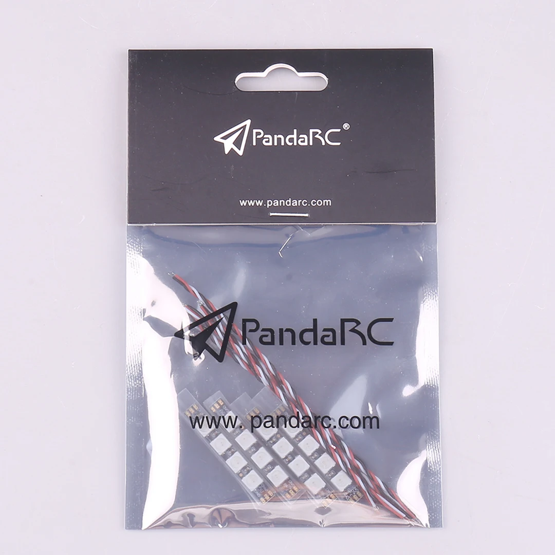 4 шт. светодиодный контроллер PandaRC LED0539 FPV RGB светодиодная лента 5 В программируемый