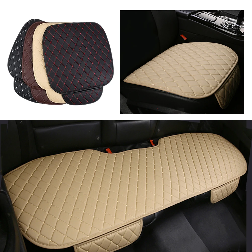 

Leather Car Seat Covers For CITROEN C2 C3 C4 Cactus C5 C6 DS3 DS4 DS5 C-Elysee C1 berlingo Universal Seat Covers Cushion Mat