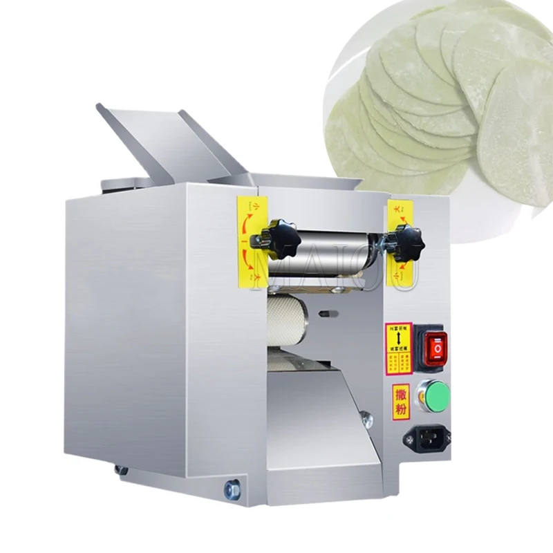 

Commercial Tabletop Automatic Dumpling Empanadas Gyoza Pizza Wonton Dough Skin Wrapper Making Machine