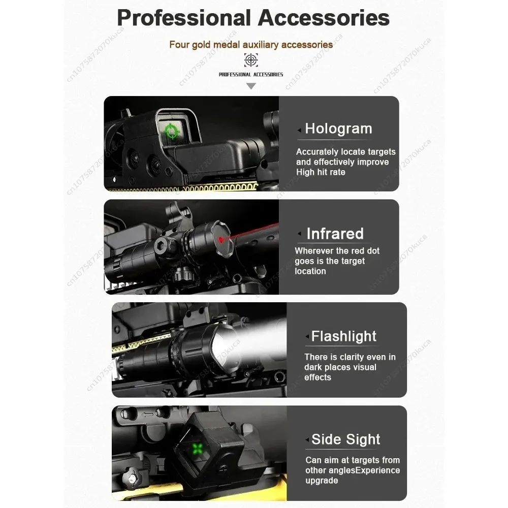 Купон и скидка M416 снайперская винтовка электрический игрушечный пистолет