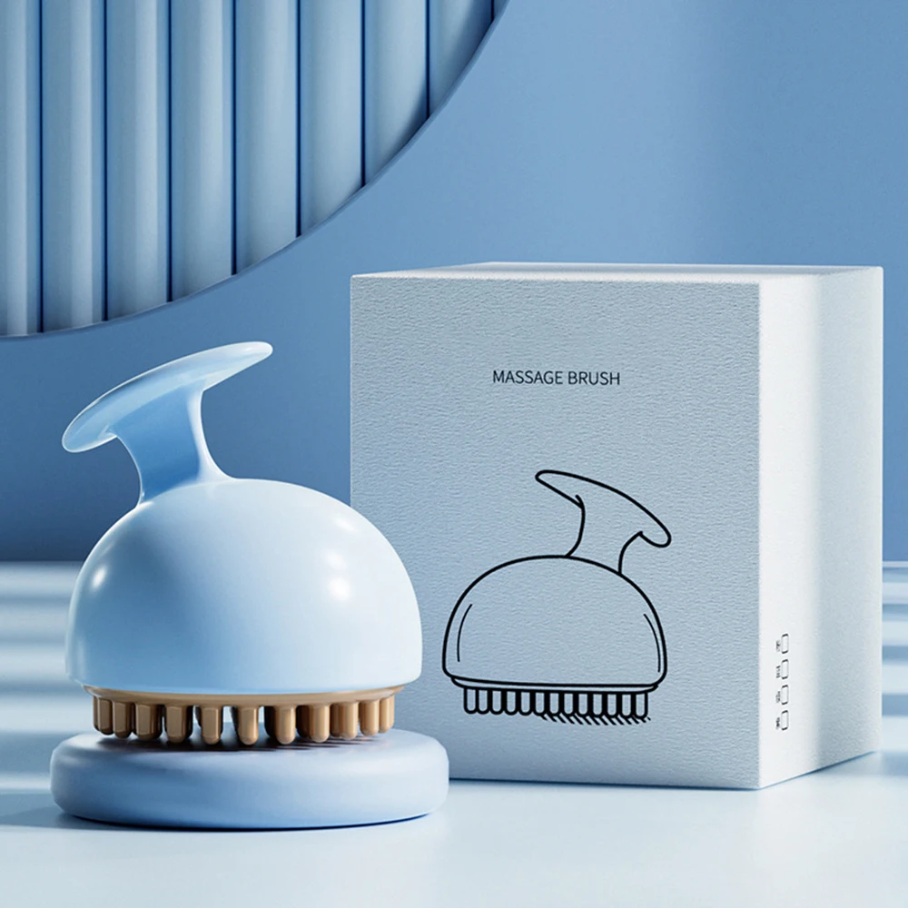 Ручной массажер для волос релаксации расческа массажа глубоких тканей головы