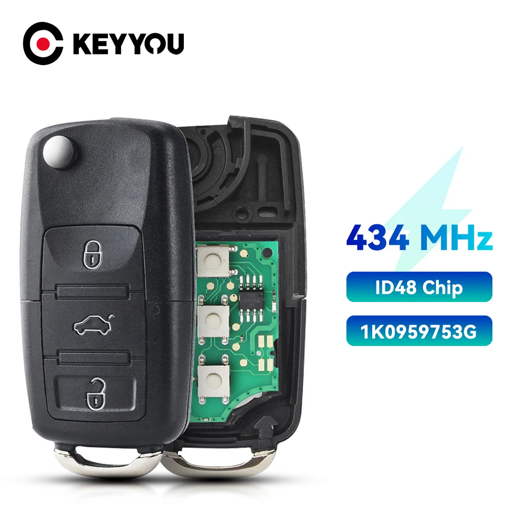 Key For Vw/volkswagen Caddy Eos Golf Jetta Sirocco Tiguan/to