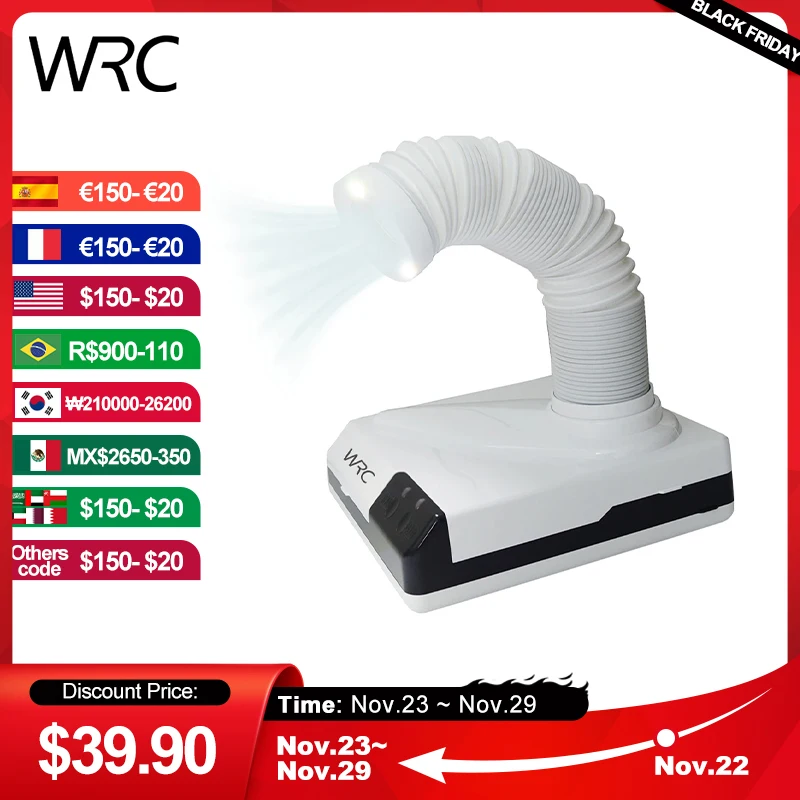 

Dental Lab Dust Collector Extractor Strong Power Dental Lab Vacuum Cleaner Tooth Dust Suction Machine Equipment for Polishing