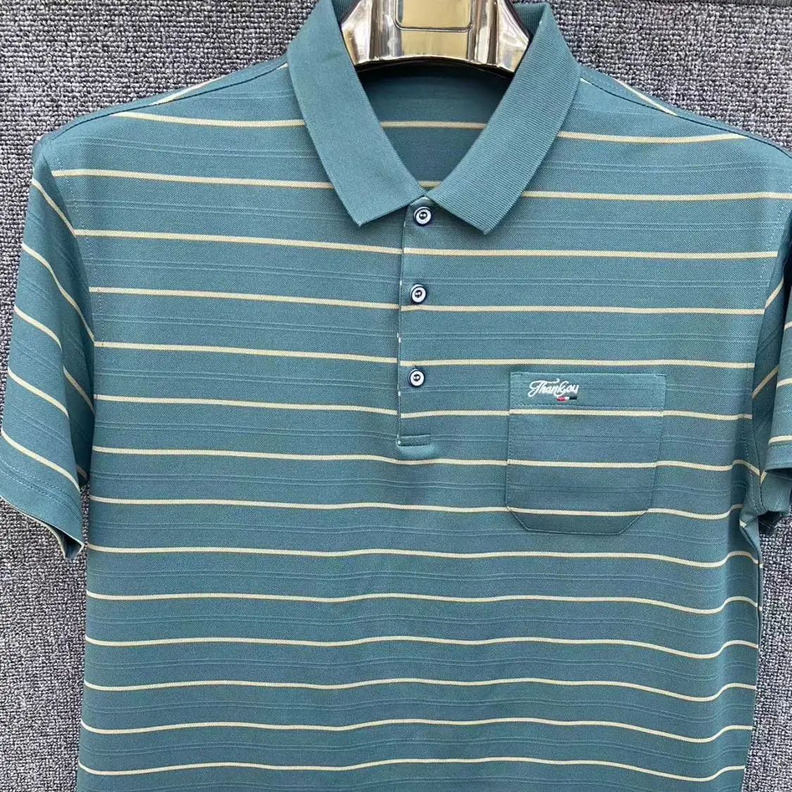 Рисунок 6 - Рубашка-поло мужская в полоску