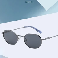 zenottic small octagonal polarized sunglasses for women men hippie metal frame retro rectangle uv400 goggles driving sun glasses