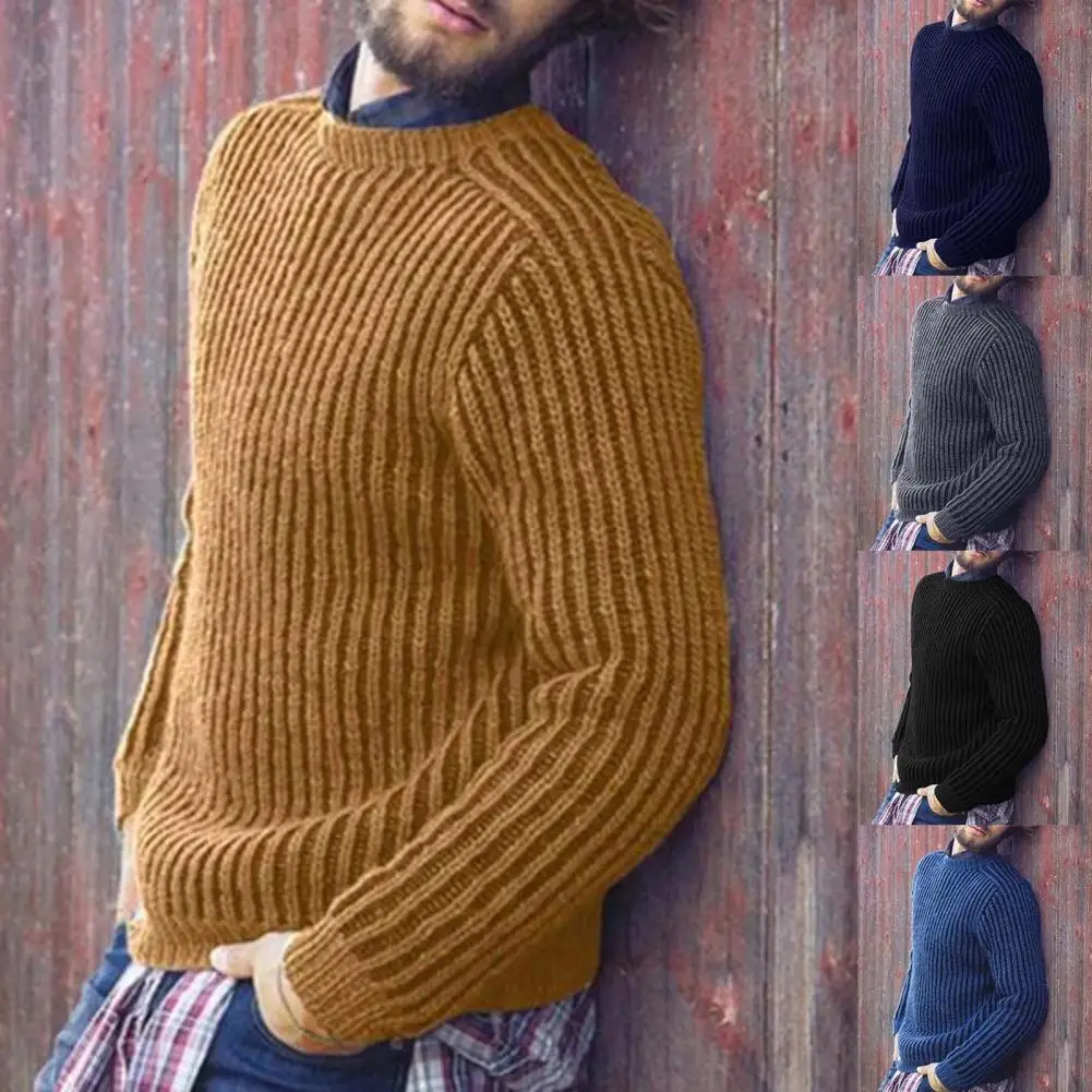 

Men Sweater O Neck Long Sleeve Knitted Warm Winter Sweater Men Sweater Casual Pullover Streetwear Knitwear Pullover Men Knitwear