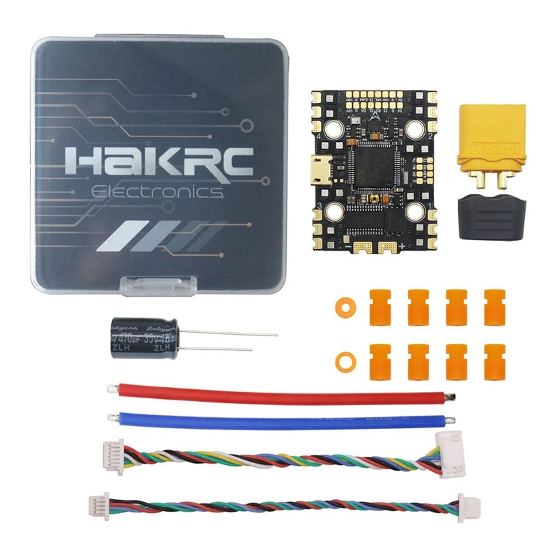 

Hakrc F722 32-бит 50A Aio Dual Bec 3-6S Полетный контроллер для полета, управление полетом самолетом, электрическая интеграция для Fpv-Drop Shi