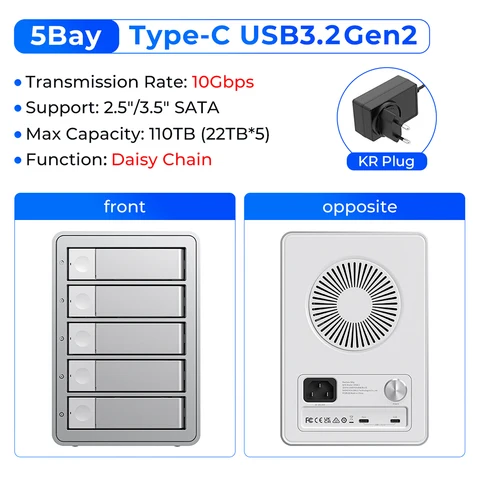 ORICO 9958C3 5/4 Bay Docking Station