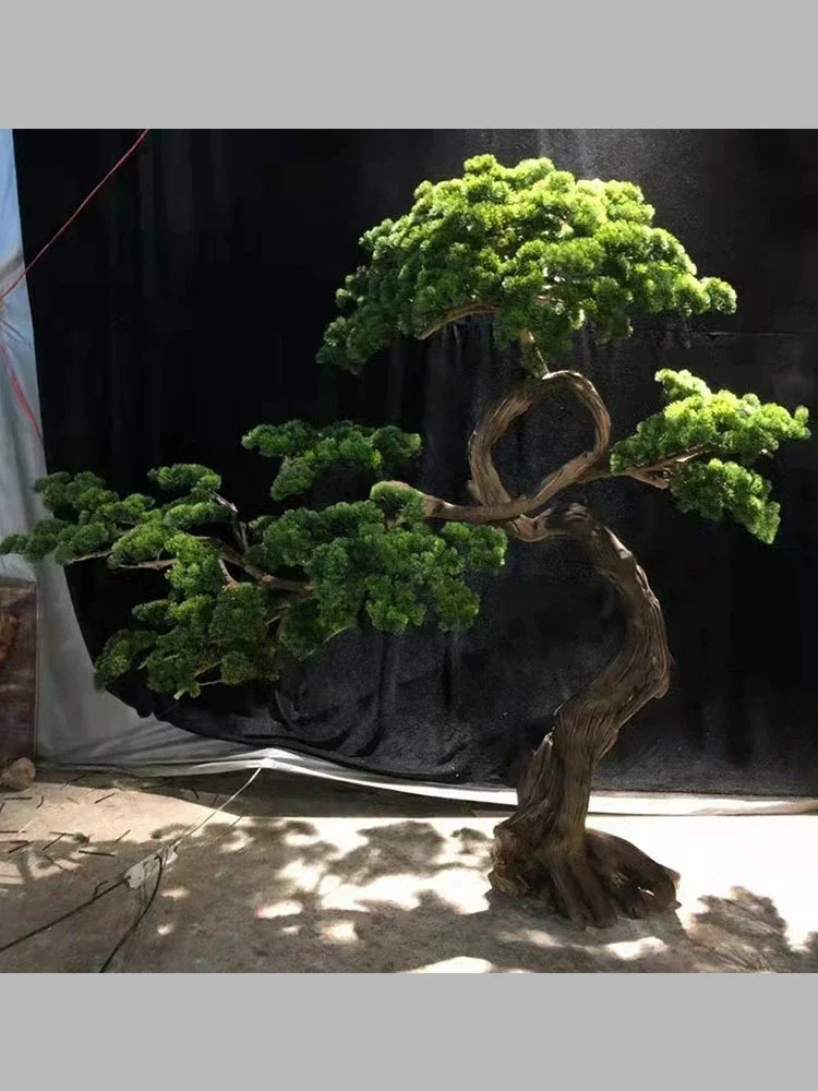 Искусственное приветствие Сосна Podocarpus Макрофиллз Большие искусственные деревья