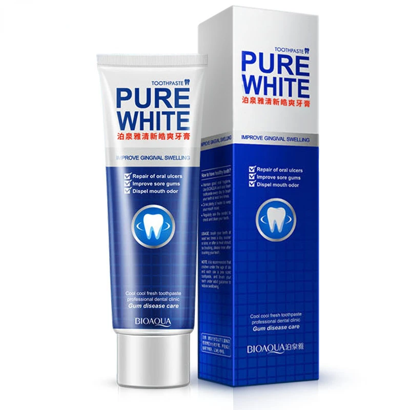 

Зубная паста Fresh Mint, отбеливающая зубная паста для удаления пятен, антибактериальная аллергическая Чистка и уход, зубная паста, зубная паста