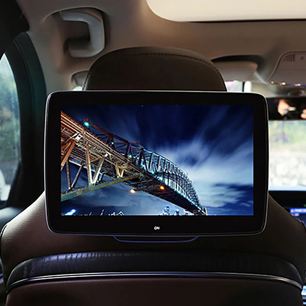Фото Дисплей монитора подголовника IPS Android Сенсорный экран Plug and Play для Mercedes Benz Автомобильный плеер на заднее сиденье Видео FM BT AirPlay HDMI №2
