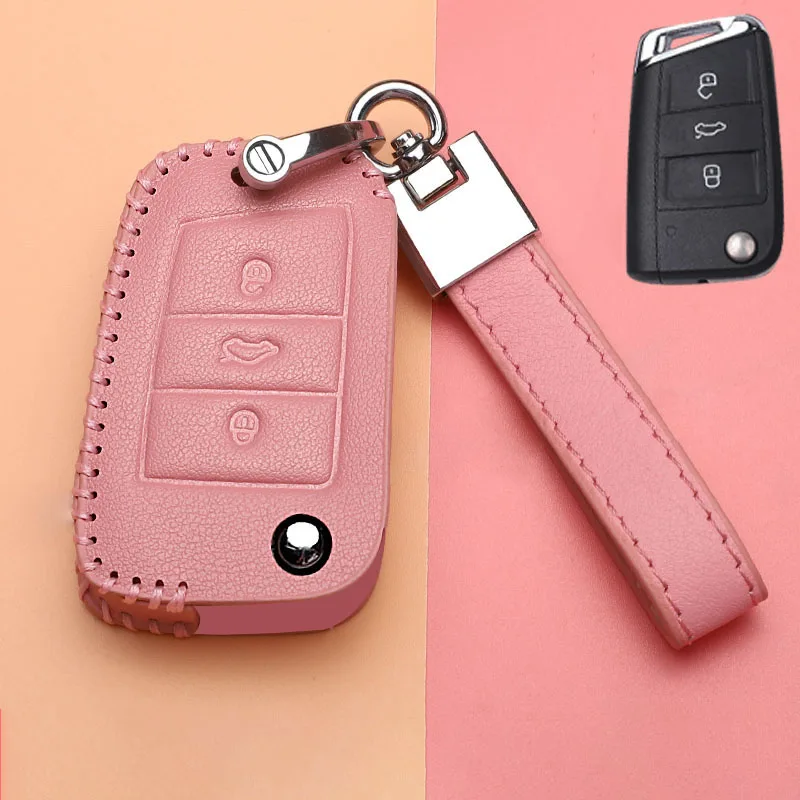 

For VW Volkswagen CC Passat B6 B7 3C Maogotan Polo Tiguan Passat Golf MK Jetta Skoda Kodiaq Superb Octavia Seat Car Key Case Fob