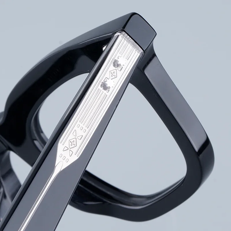 LECLAIR овальные UV400 дизайнерские брендовые очки ручной работы из ацетата толстые