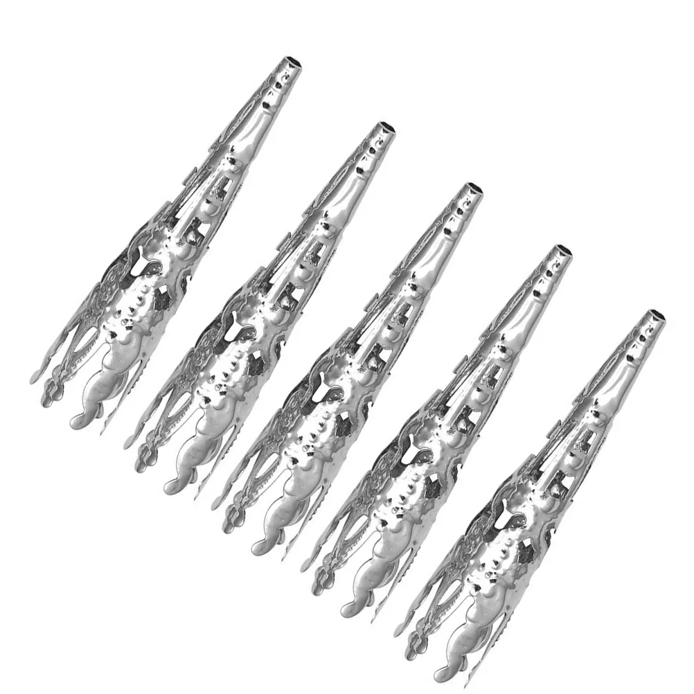 100 шт. филигранная конусная шапочка из бисера колпачки для ювелирных изделий