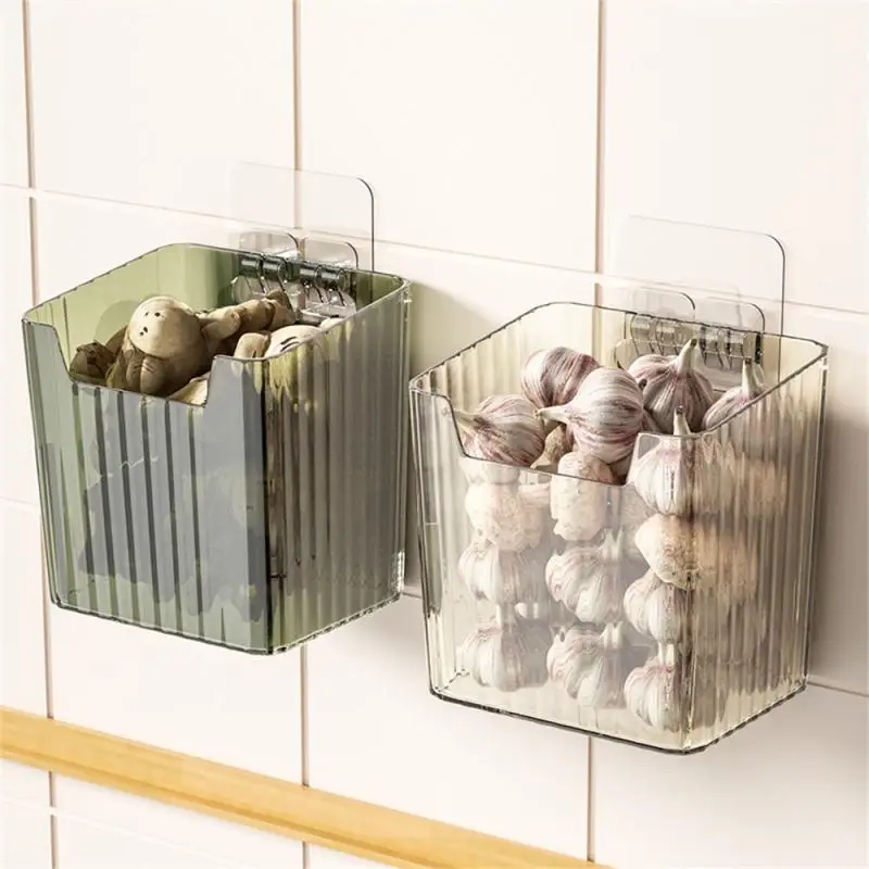 

Small Items Storage Makeup Organizer Onion Organizer Refrigerator Side Door Storage Basket Punch Free Storage Basket Shelf
