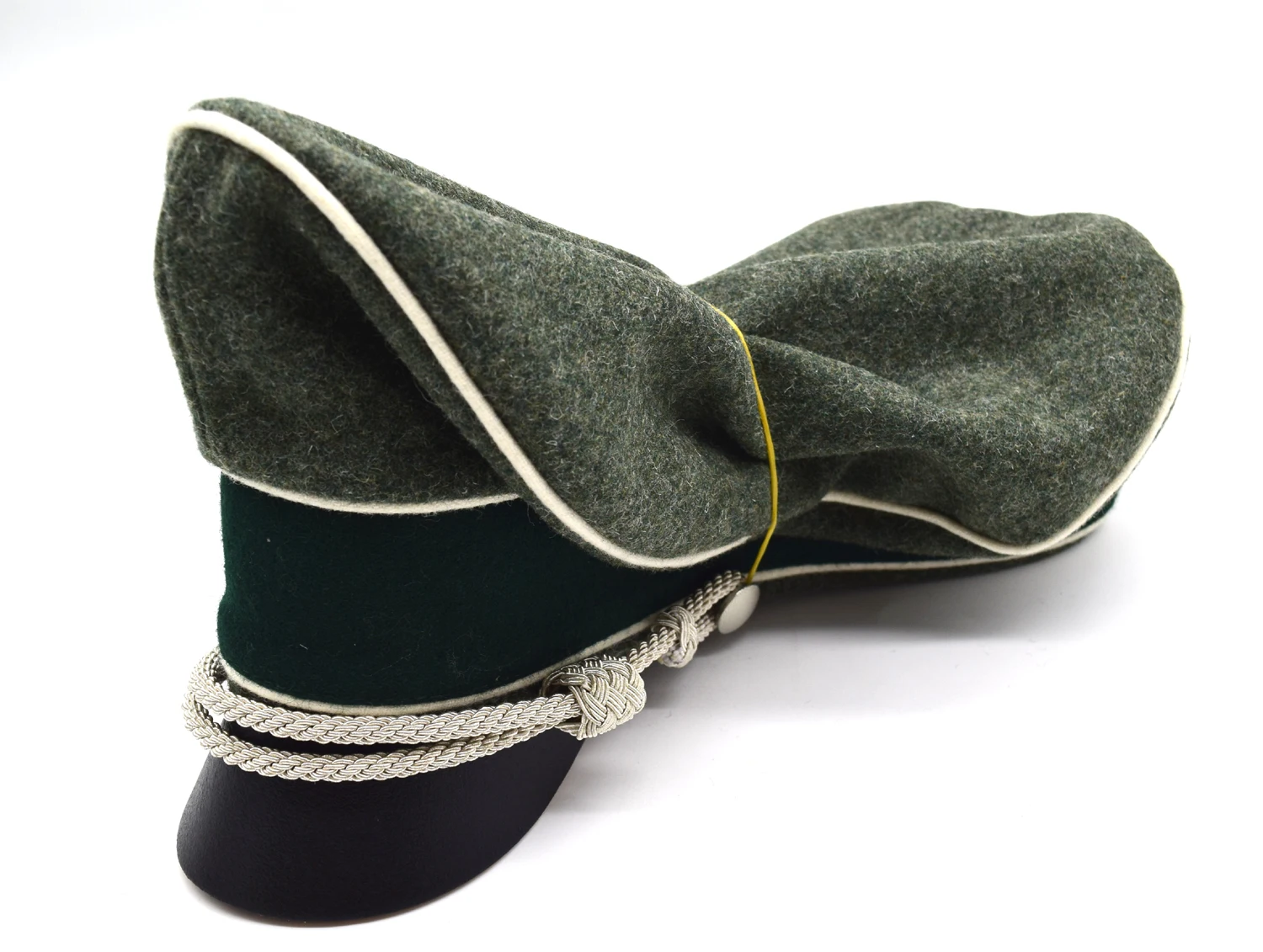 Реплика немецкой дробилки Второй мировой войны шерстяная шляпа с белой трубкой