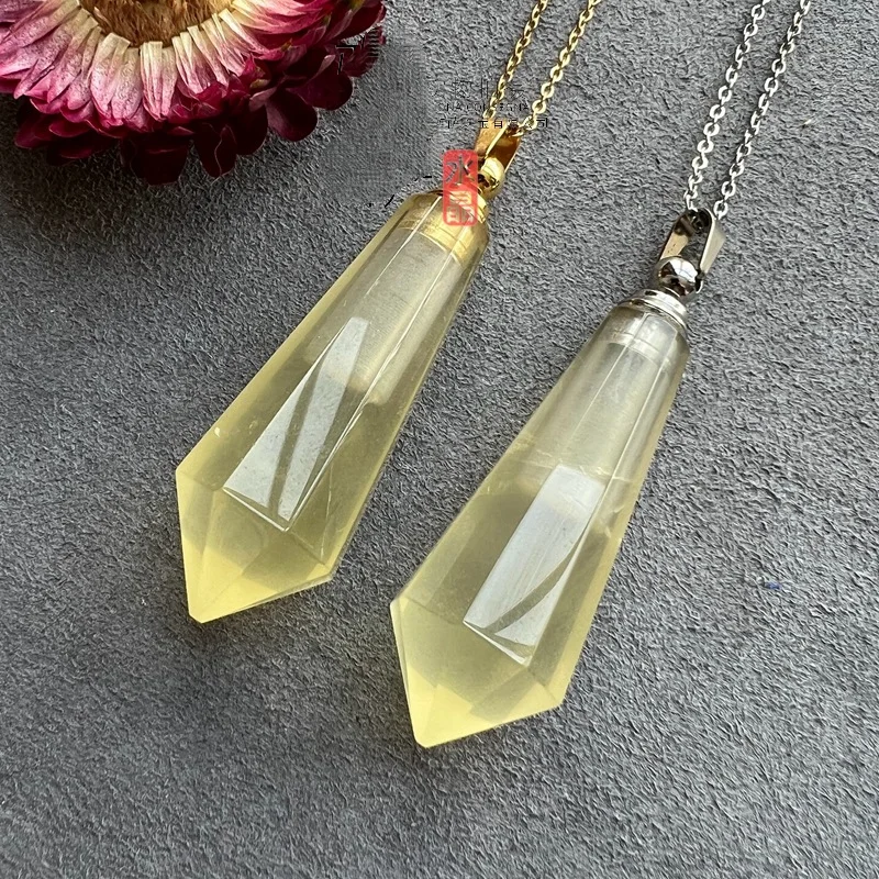 Парфюм с лимонным кристаллом ароматические флаконы пустые крышка из нержавеющей