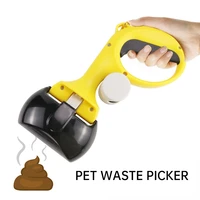 pet waste picker pet pooper scooper ourdoor cleaning tools for dog excrement collector pooper bag dog supplies accessories