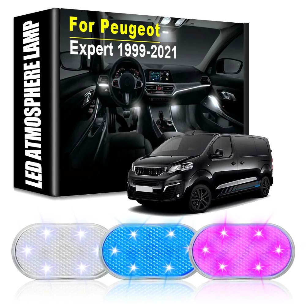 

Car LED Atmosphere Lights Car Rechargeable Touch Lamps Automotive Goods Car Accessories Auto Tools for Peugeot Expert 1999-2021