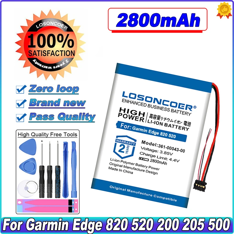 ΠΠΊΠΊΡΠΌΡΠ»ΡΡΠΎΡ LOSONCOER 361-00043-00 2800 ΠΌΠΡ Π΄Π»Ρ Garmin Edge Explore 820 Edge 520 500 200 205 GPS Edge 520 plus Edge820 Edge 820 ΠΠΊΠΊΡΠΌΡΠ»ΡΡΠΎΡ LOSONCOER 361-00043-00 2800 ΠΌΠΡ Π΄Π»Ρ Garmin Edge Explore 820 Edge 520 500 200 205 GPS Edge 520 plus Edge820 Edge 820
