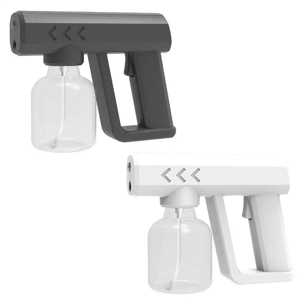 

250ML Wireless Blue Light Nano Sprayer Fogger Handheld USB Charging Sterilization Spray Gun for Home Office School