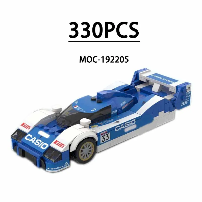 MOC-224519 Строительные блоки TS010 1992 1:27 Гоночный автомобиль в сборе Модель 271 шт. Игрушка на день рождения, Рождество, подарок (art.: 3920d299fbf74) - 3920d299fbf74