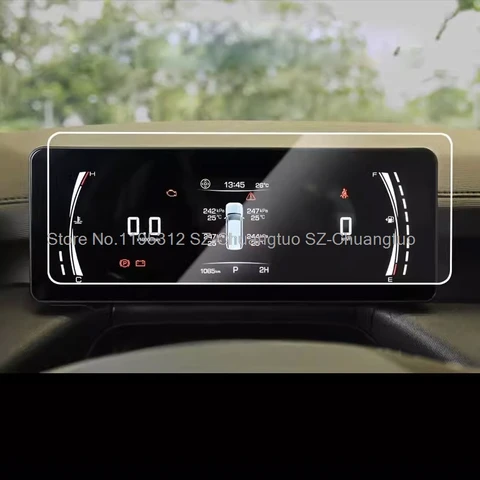 Закаленное стекло для защиты экрана для Great Wall Haval H5 2023 2024 приборной панели от царапин
