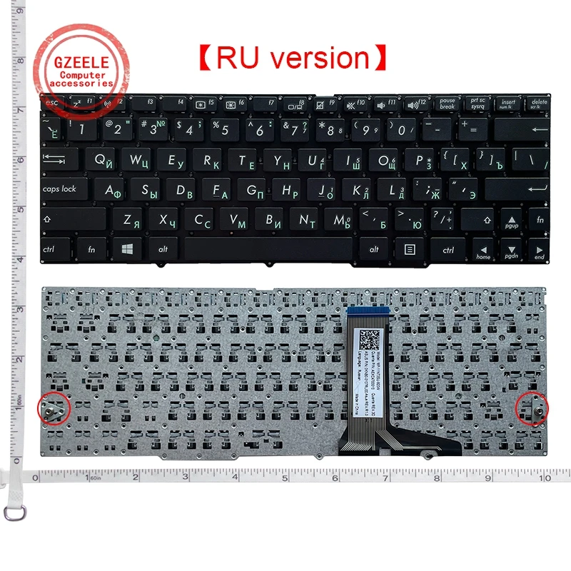 

Russian Keyboard FOR ASUS Transformer Book T100 T100A T100C T100T T100TA T100TAF T100TAL T100TAM T100TAR RU laptop keyboard