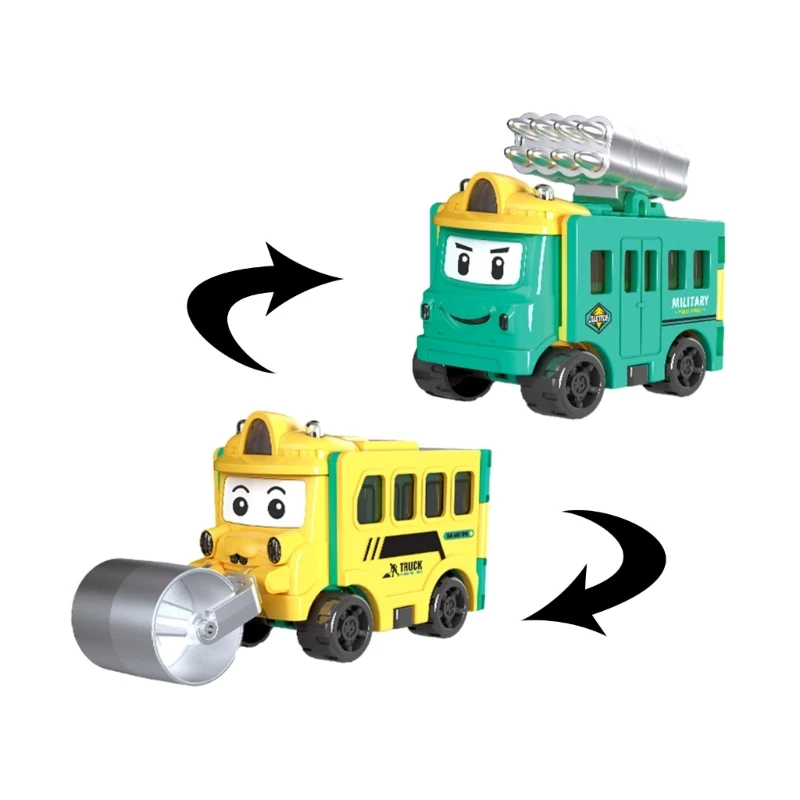 

Pull Back Vehicle Engineering Car Toy Transforming Car Model Child Party Gift