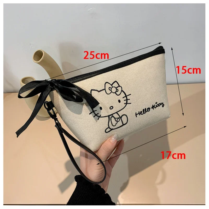 Портативная косметичка Hello Kitty Sanrio коробка для мытья женская сумка кошелек