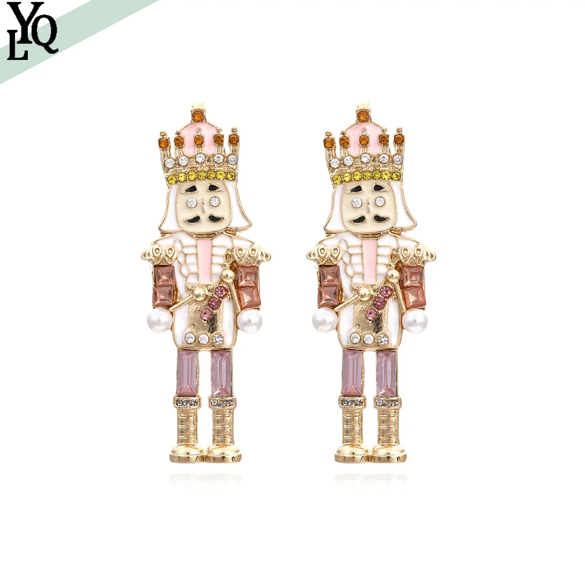 

Cute Personality Warrior Cartoon Character Women 2022 New Earrings Jewelry