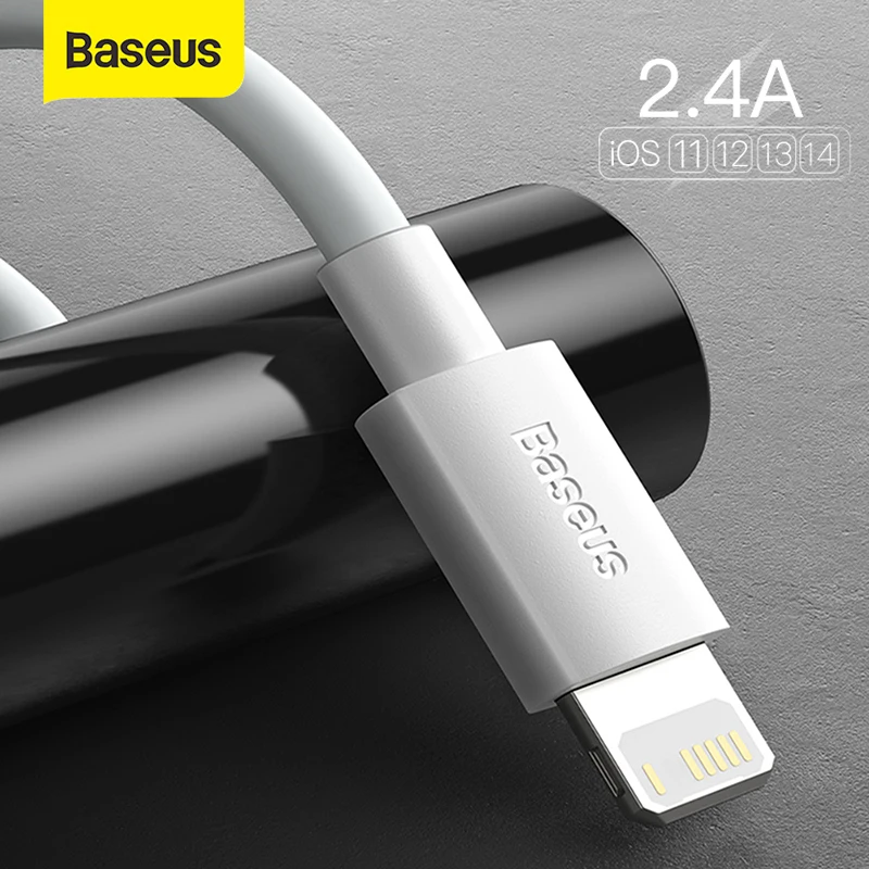 Baseus 2 sztuk kabel USB do telefonu iPhone 14 13 7 6 8 plus X XR 11 12 mini pro ładowarka kabel USB szybkie ładowanie 1.5M