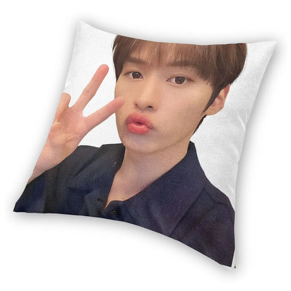 Наволочка для подушки с двусторонним принтом 45 х45 см