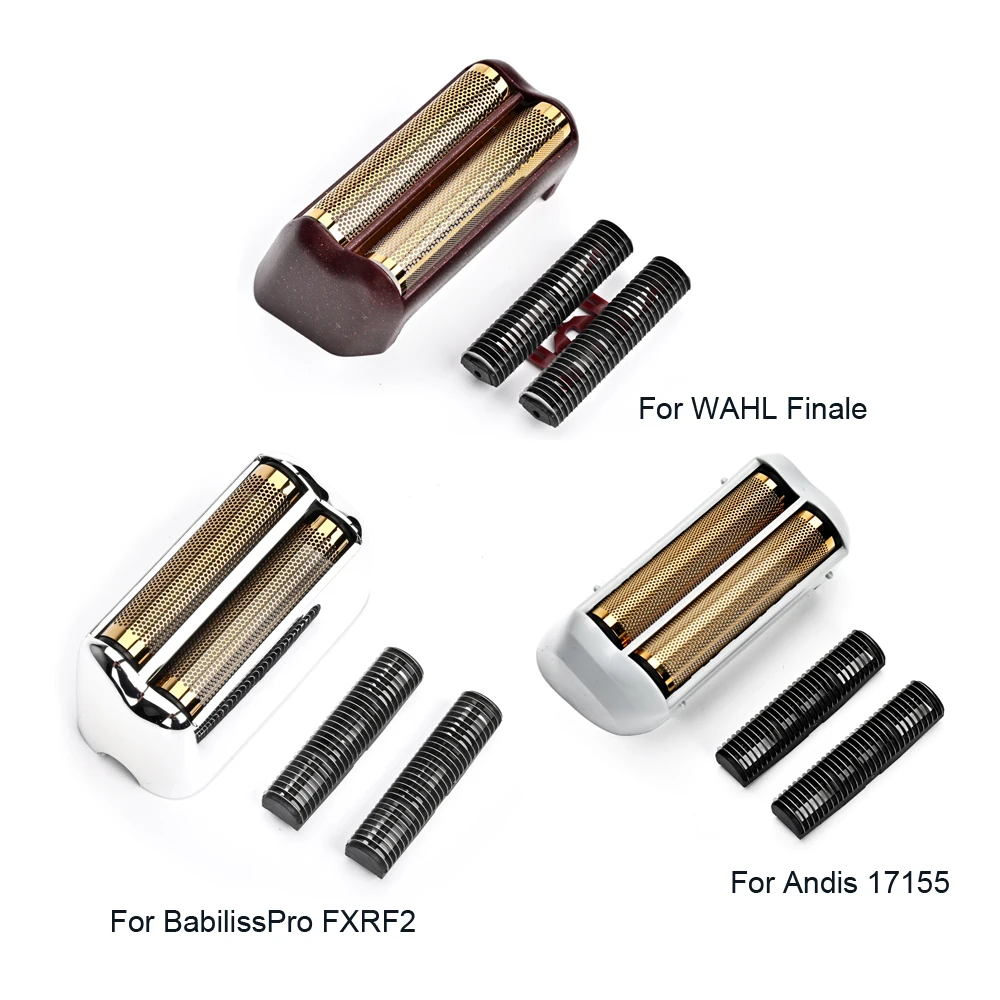 

WMARK Pro Shaver Replacement Foil and Cutters Replacement Shaver Head Gold Foil