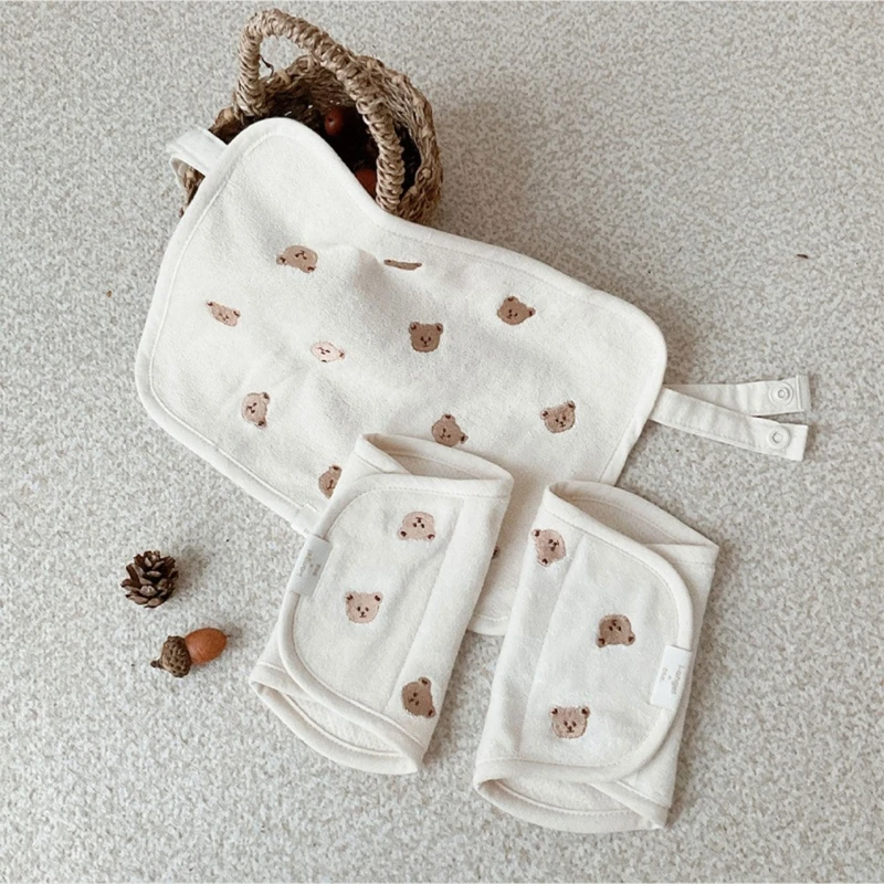 Baby Bib Waist Stool Carrier Protective Cover Pad Universal Infant Toddler Saliva Towel Multi-Function Feeding Cloth