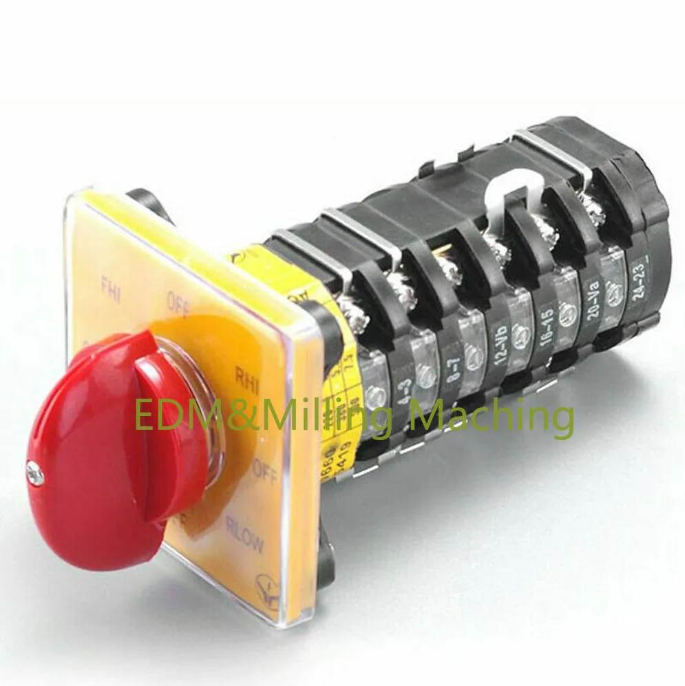 

Milling Machine CNC Tools 8 Position 6 Speed Transfer Switch Parts JYW25-6/D6075 For Bridgeport Mill Tool