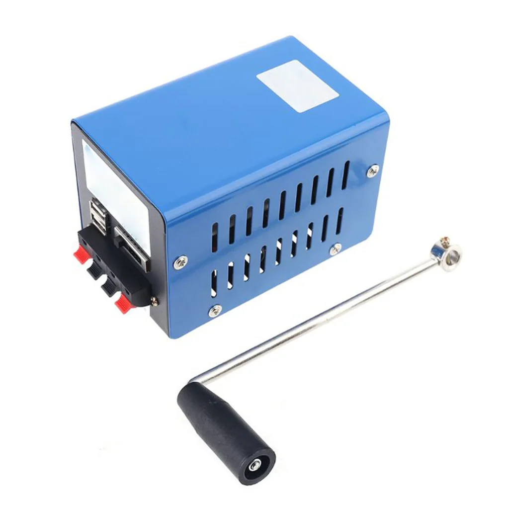 

Portable 20W Hand Crank Generator Camping Hiking Rescue Cellphone Laptop USB Power Supply Generators Outdoor Equipment