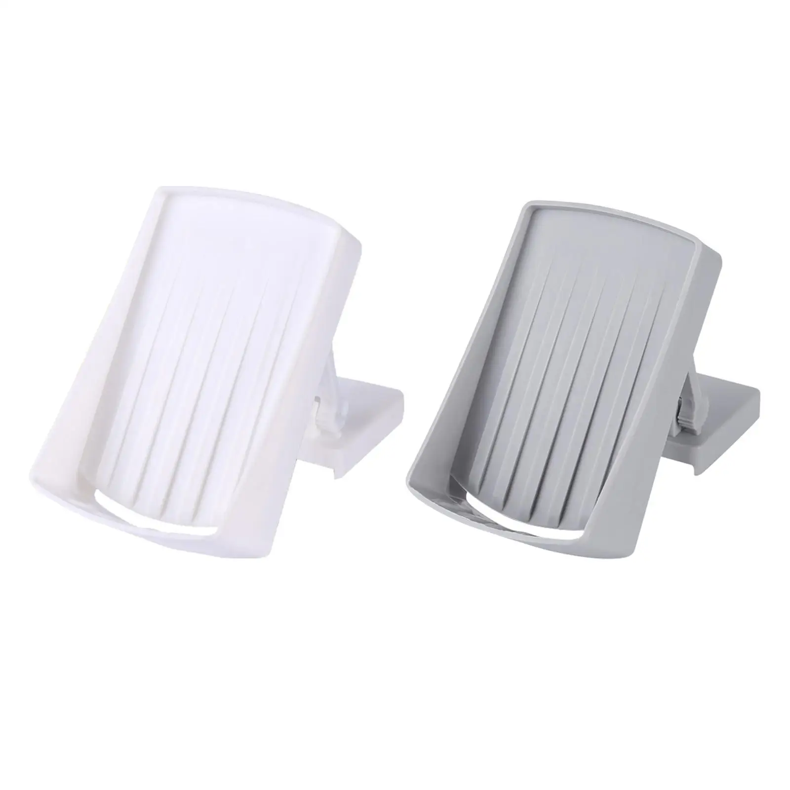 

Wall Mount Soap Dishes with Slotted Drain Easy Cleaning & Dry Soap Tray Soap