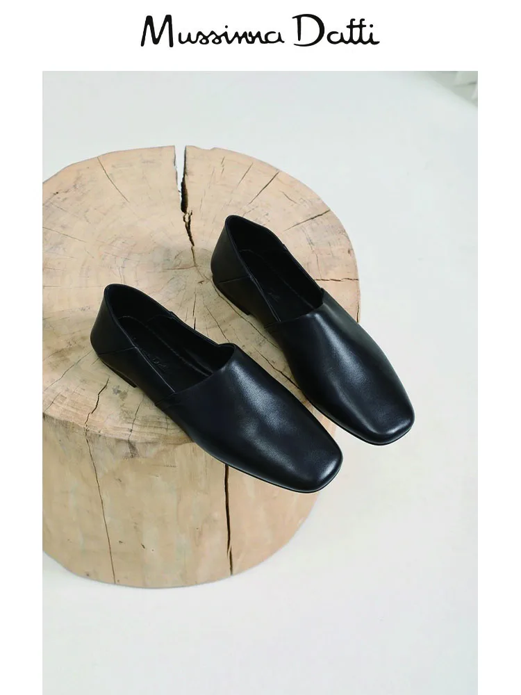 2024 простая женская обувь Murrinna Daffi из натуральной кожи повседневная мягкая на