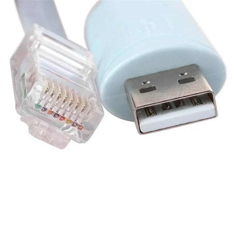1 8 м USB-RJ45 USB-RS232 последовательный кабель-адаптер консоли RJ45 CAT5 для маршрутизаторов