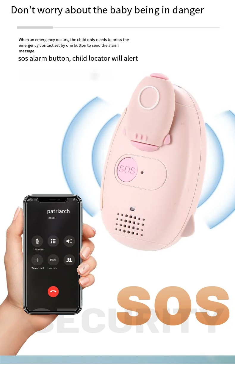 Детский мини GPS-Трекер 4G портативное устройство отслеживания в реальном времени