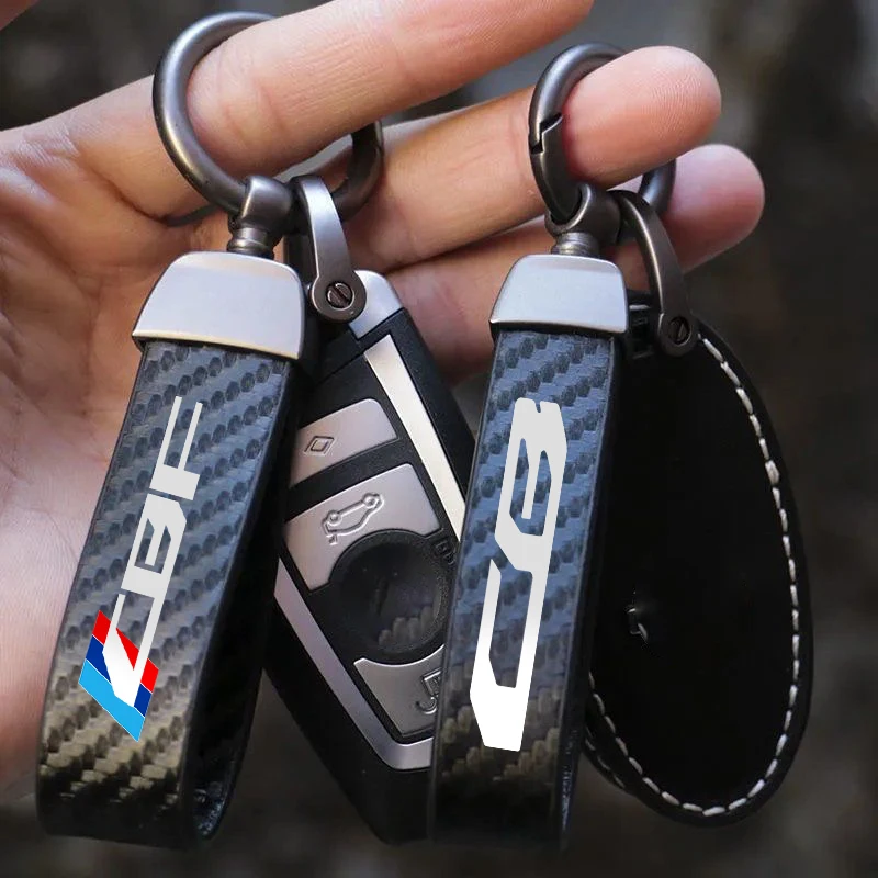 

Motorcycle Key Chain Keyrings Keychain Leather Key Ring Accessories for Cb Cb400 Cb400x Cb500 Cb500f Motorcycle Accessories