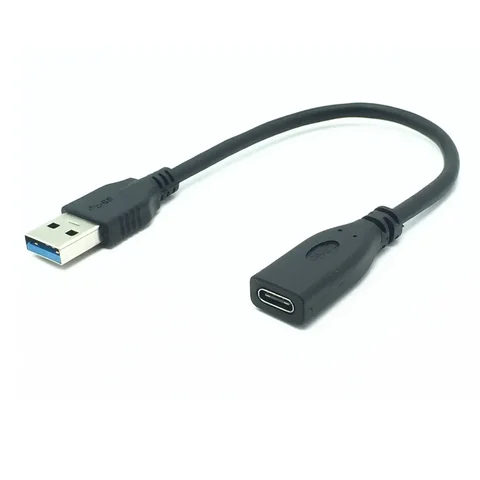 Кабель USB C «мама» — USB «папа», адаптер зарядного устройства типа C — USB A, совместимый с Galaxy Note 10 S22 S21 S20+ Plus Ultra