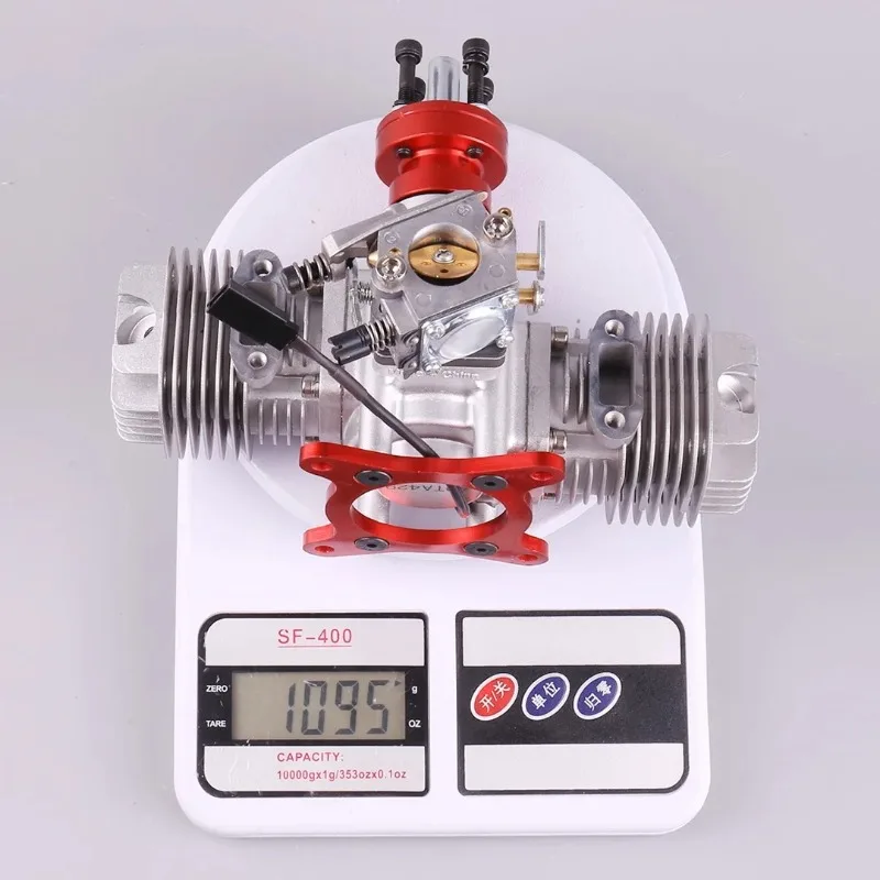 Фото Бензиновый двигатель RCGF 40CC Twin (40CCT Twin Cylinder) RCGF40 для радиоуправляемых моделей самолетов 40CC T №5