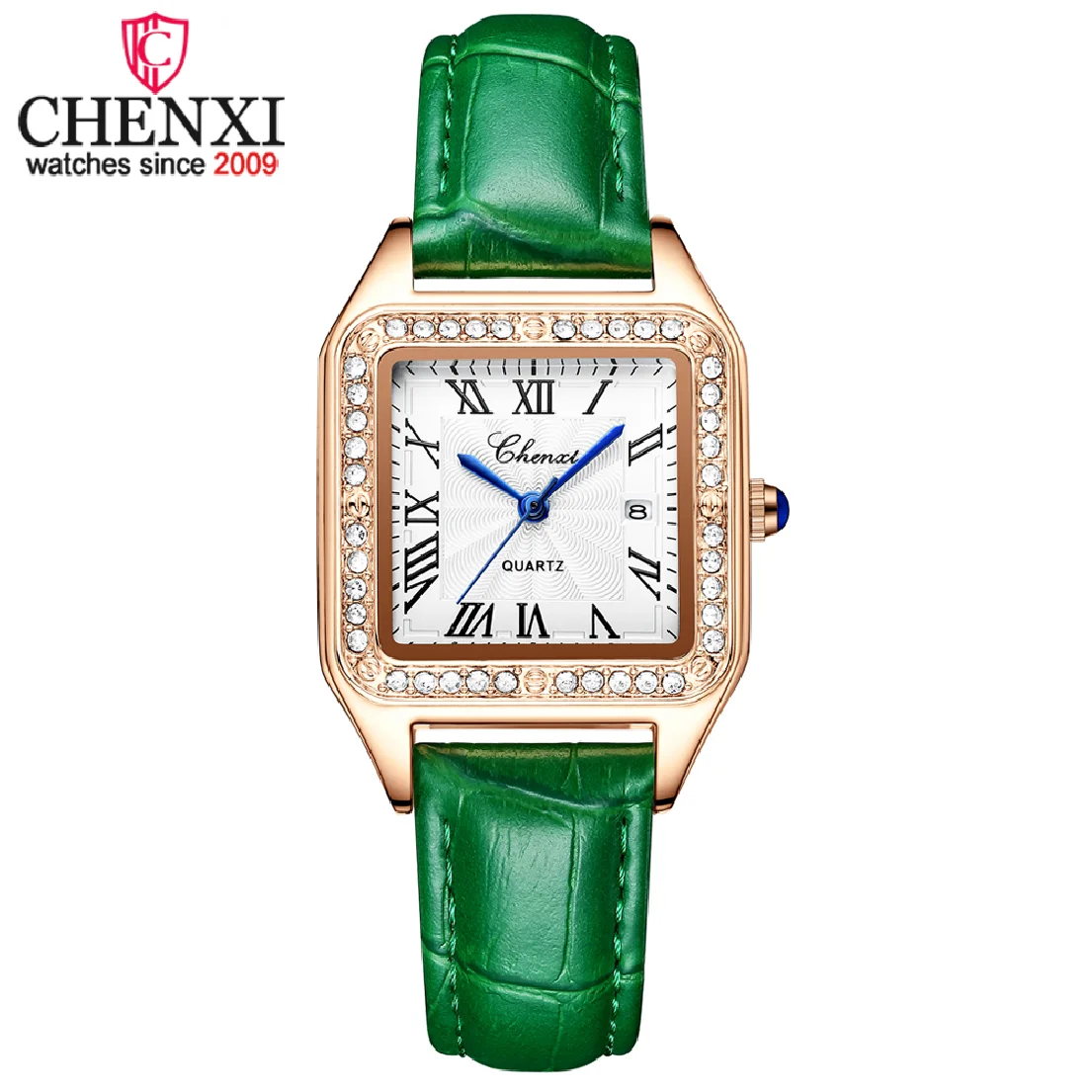 CHENXI Watch Women Top Luxury Brand Business Quartz Watch Ladies Leather Waterproof Wrist Watch Girl Clock Relogio Feminino