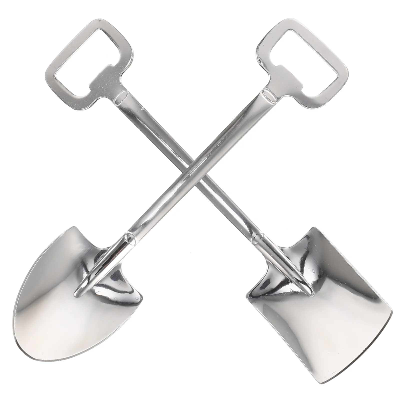 

Spoon Spoons Miniappetizer Bar Stir Spade Tea Steel Stainless Fruit Cake Mixing Sugar Cream Ice Stirring Espresso Shape Coffee