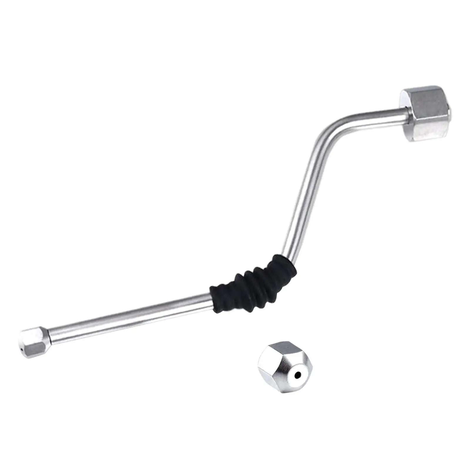 

Pipe with Rubber Sleeve Durable Reusable for Espresso Machines Accs